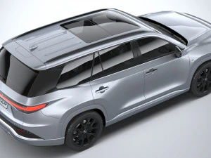 Lexus TX 500h 2024 3D Model