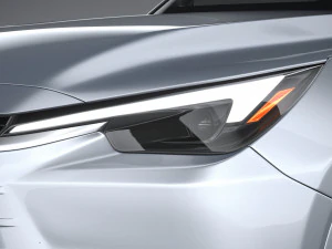 Lexus TX 500h 2024 3D Model