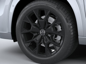 Lexus TX 500h 2024 3D-Modell