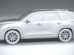 Lexus TX 500h 2024 3D Model