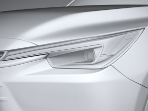 Lexus TX 500h 2024 3D-Modell