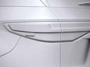 Lexus TX 500h 2024 3D-Modell