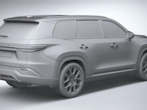 Lexus TX 500h 2024 3D Model