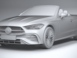 Mercedes-Benz CLE Cabriolet 2024 Modelo 3D