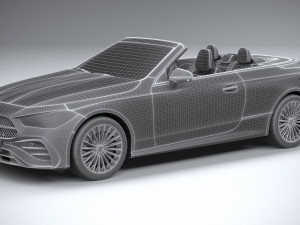 Mercedes-Benz CLE Cabriolet 2024 Modelo 3D