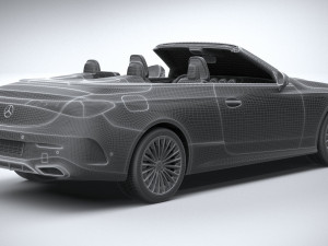 Mercedes-Benz CLE Cabriolet 2024 Modelo 3D