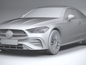 Mercedes-Benz CLE Coupe 2024 Modelo 3D