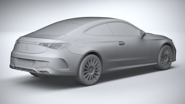 Mercedes-Benz CLE-class coupe AMG Line 2024 Modèle 3D - Télécharger  Véhicules on