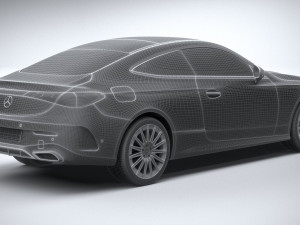 Mercedes-Benz CLE Coupe 2024 Modelo 3D
