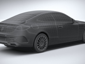 Mercedes-Benz CLE Coupe 2024 Modelo 3D
