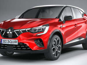 Mitsubishi ASX 2024 3D मॉडल