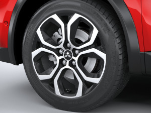 Mitsubishi ASX 2024 3D मॉडल