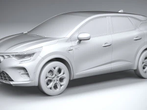 Mitsubishi ASX 2024 3D Model
