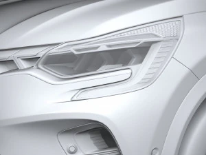 Mitsubishi ASX 2024 3D Model