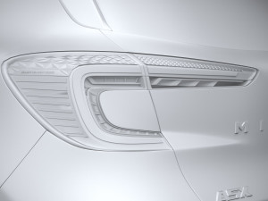 Mitsubishi ASX 2024 3D मॉडल