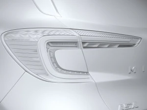 Mitsubishi ASX 2024 3D Model