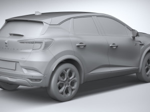 Mitsubishi ASX 2024 3D मॉडल
