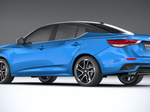 Nissan Sentra 2024 Modelo 3D