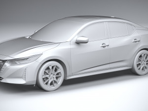 Nissan Sentra 2024 Modelo 3D
