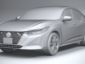 Nissan Sentra 2024 Modelo 3D