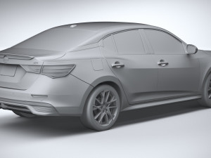 Nissan Sentra 2024 Modelo 3D