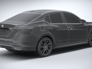 Nissan Sentra 2024 Modelo 3D