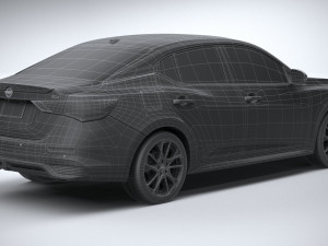 Nissan Sentra 2024 Modelo 3D