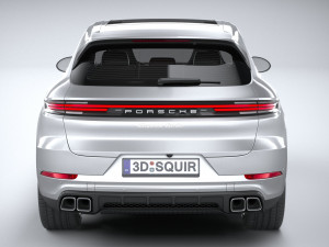 Porsche Cayenne Turbo E-Hybrid 2024 3D Model