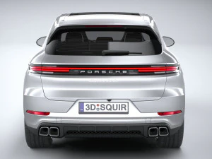 Porsche Cayenne Turbo E-Hybrid 2024 3D Model