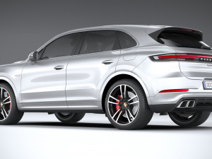 Porsche Cayenne Turbo E-Hybrid 2024 3D Model