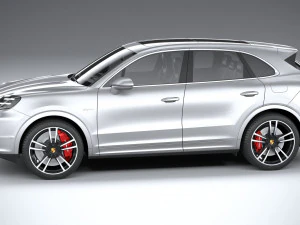 Porsche Cayenne Turbo E-Hybrid 2024 3D Model