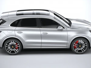 Porsche Cayenne Turbo E-Hybrid 2024 3D Model