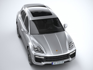 Porsche Cayenne Turbo E-Hybrid 2024 3D Model