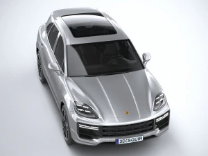 Porsche Cayenne Turbo E-Hybrid 2024 3D Model