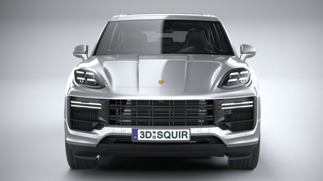 Porsche Cayenne Turbo E-Hybrid 2024 3D Model in SUV 3DExport