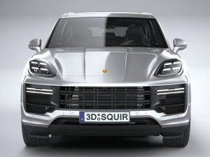 Porsche Cayenne Turbo E-Hybrid 2024 3D Model
