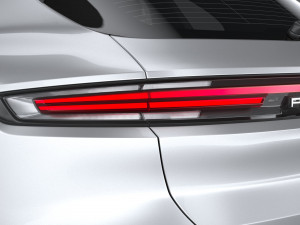 Porsche Cayenne Turbo E-Hybrid 2024 3D Model