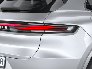 Porsche Cayenne Turbo E-Hybrid 2024 3D Model