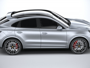 Porsche Cayenne Turbo E-Hybrid Coupe 2024 3D मॉडल