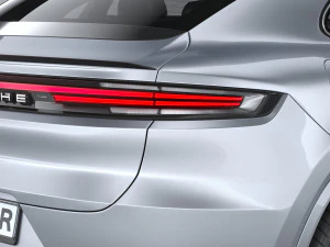 Porsche Cayenne Turbo E-Hybrid Coupe 2024 3D Model
