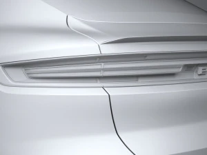 Porsche Cayenne Turbo E-Hybrid Coupe 2024 3D Model