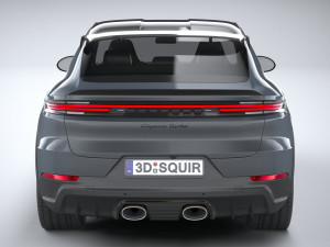 Porsche Cayenne Turbo E-Hybrid Coupe GT Package 2024 Modelo 3D
