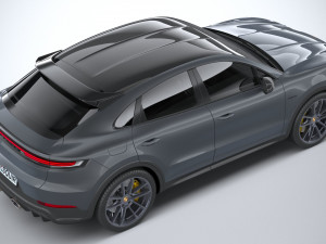 Porsche Cayenne Turbo E-Hybrid Coupe GT Package 2024 Modelo 3D