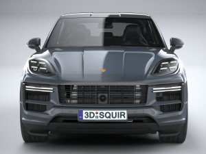Porsche Cayenne Turbo E-Hybrid Coupe GT Package 2024 Modelo 3D