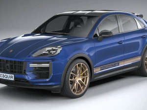 Porsche Cayenne Turbo GT 2024 3D Model