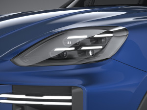 Porsche Cayenne Turbo GT 2024 Modelo 3D