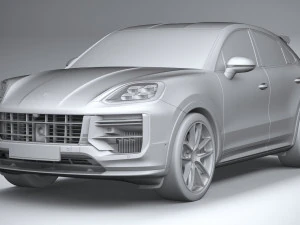 Porsche Cayenne Turbo GT 2024 3D Model