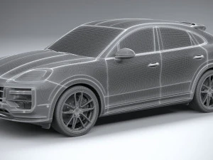 Porsche Cayenne Turbo GT 2024 3D Model