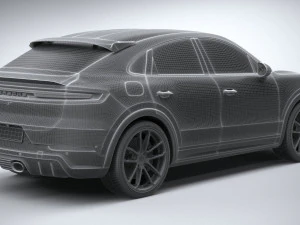 Porsche Cayenne Turbo GT 2024 3D Model