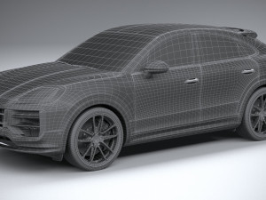 Porsche Cayenne Turbo GT 2024 Modelo 3D